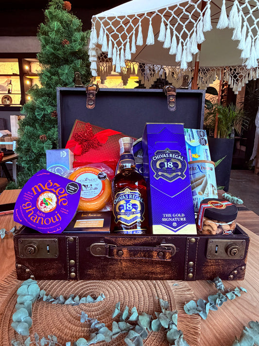 Cesta selección premium Baúl Chivas 18